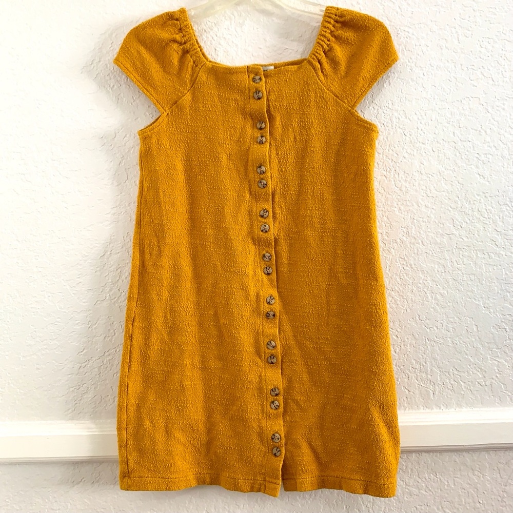 Madewell yellow dress